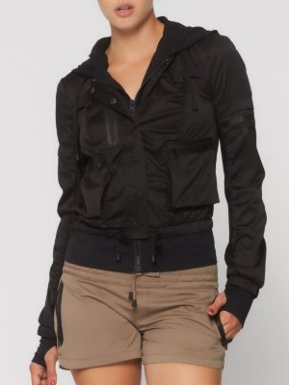 Blanc Noir Sky Fall Bomber Jacket Size - Small